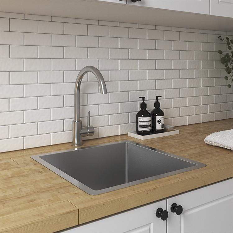 Alma Penny 510x450 Single Bowl Sink - Image 7