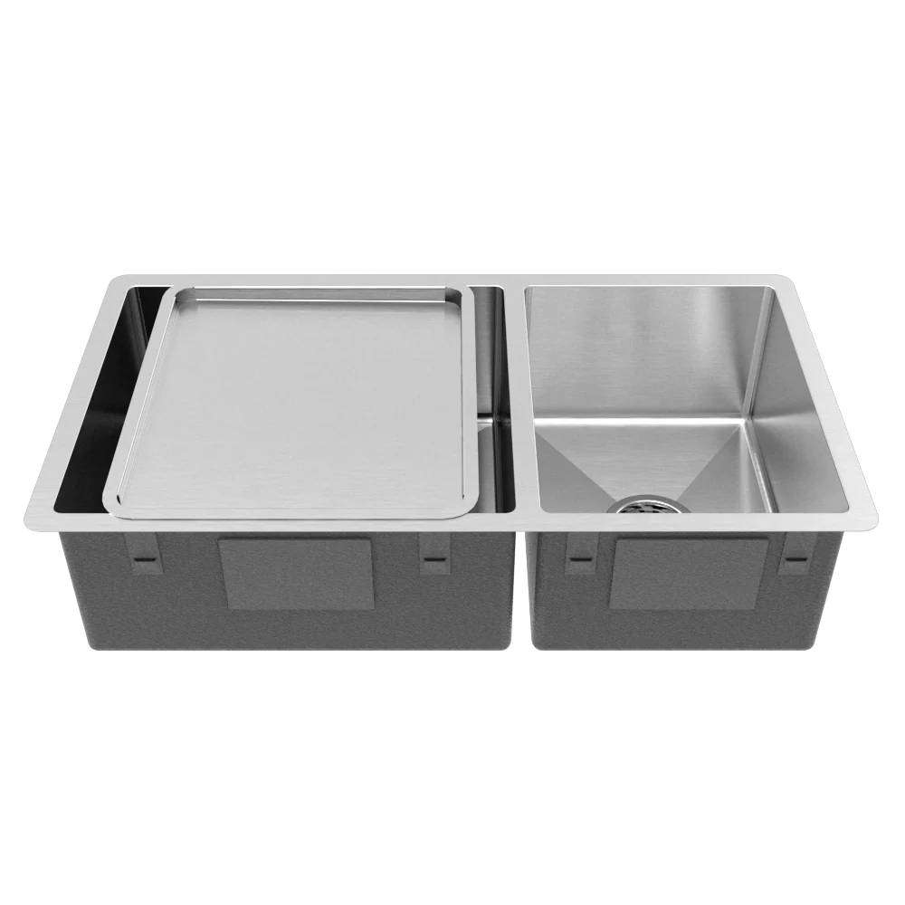 Alma Lincoln 825x450 Single +3/4 Bowl Sink - Image 4