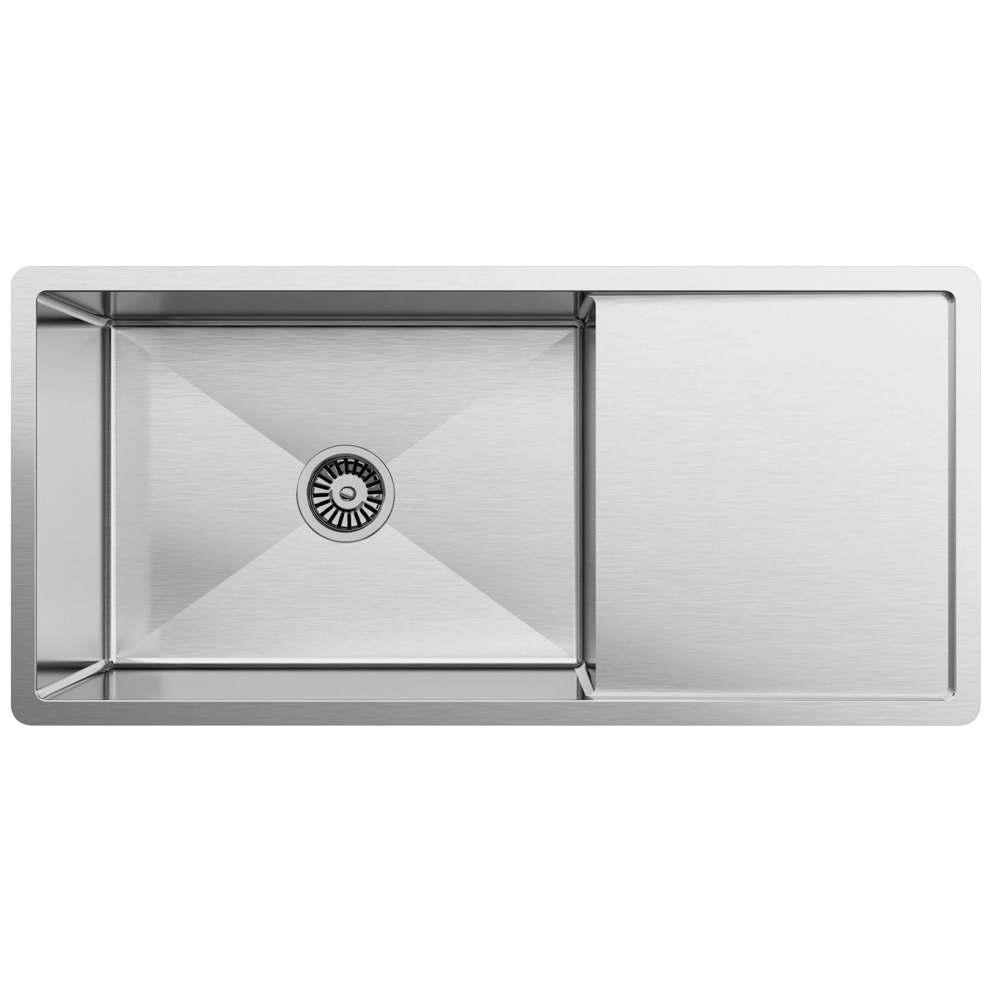 Alma Cody 950x450 Single Bowl w Drain Board Sink - Image 3
