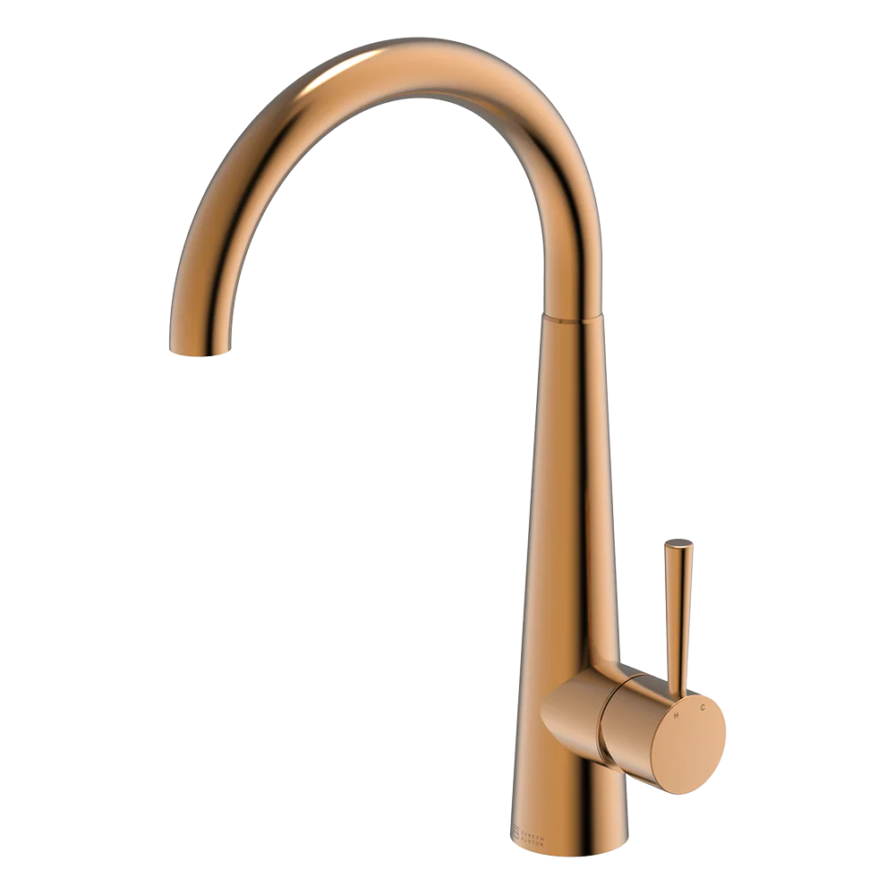 Abey 304 Gooseneck Bar Sink Mixer Artisan Copper