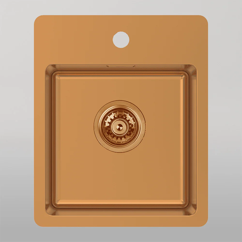 Abey Bs2 Bar Sink With Tap Landing Artisan Copper - Image 2