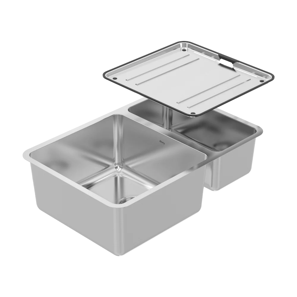 Abey Lago One And One Third Stainless Steel