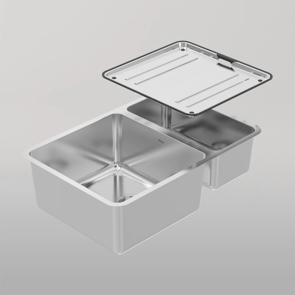 Abey Lago One And One Third Stainless Steel - Image 2
