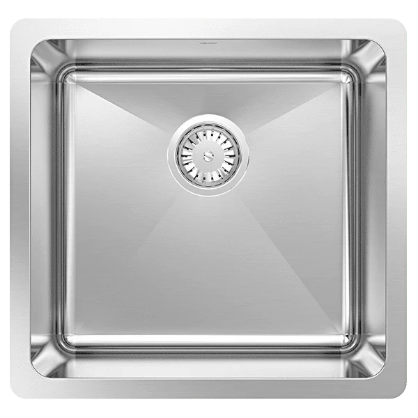 Abey 45 Litre Single Bowl With Overflow Stainless Steel