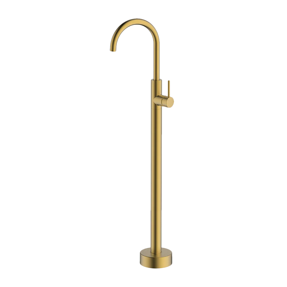 Abey Lucia Bath Filler Brushed Brass - Image 3
