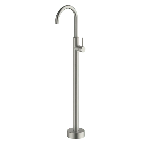 Abey Lucia Bath Filler Brushed Nickel