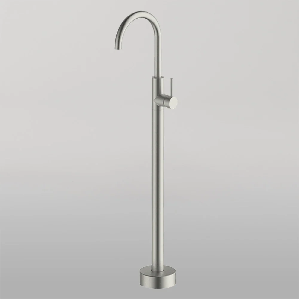 Abey Lucia Bath Filler Brushed Nickel - Image 2