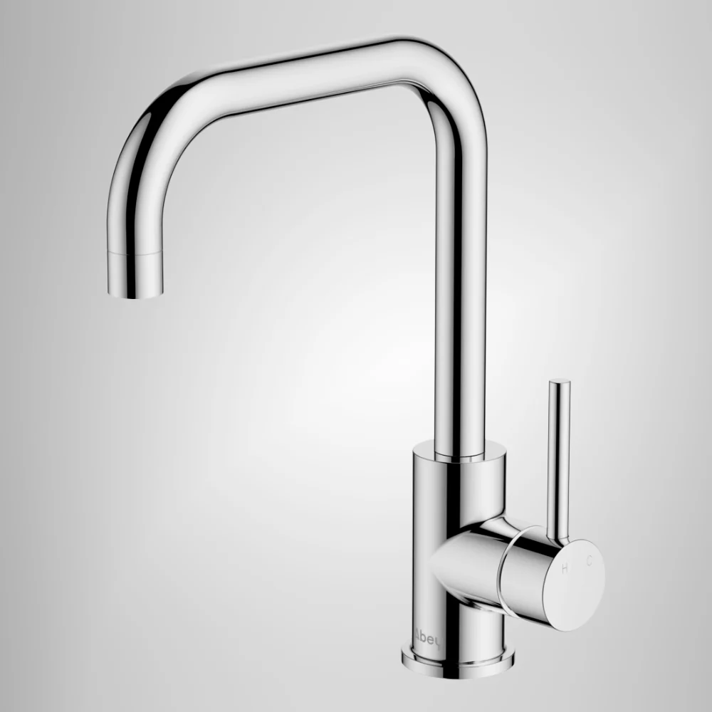 Abey Lucia Square Sidelever Mixer Chrome Lead Free - Image 2