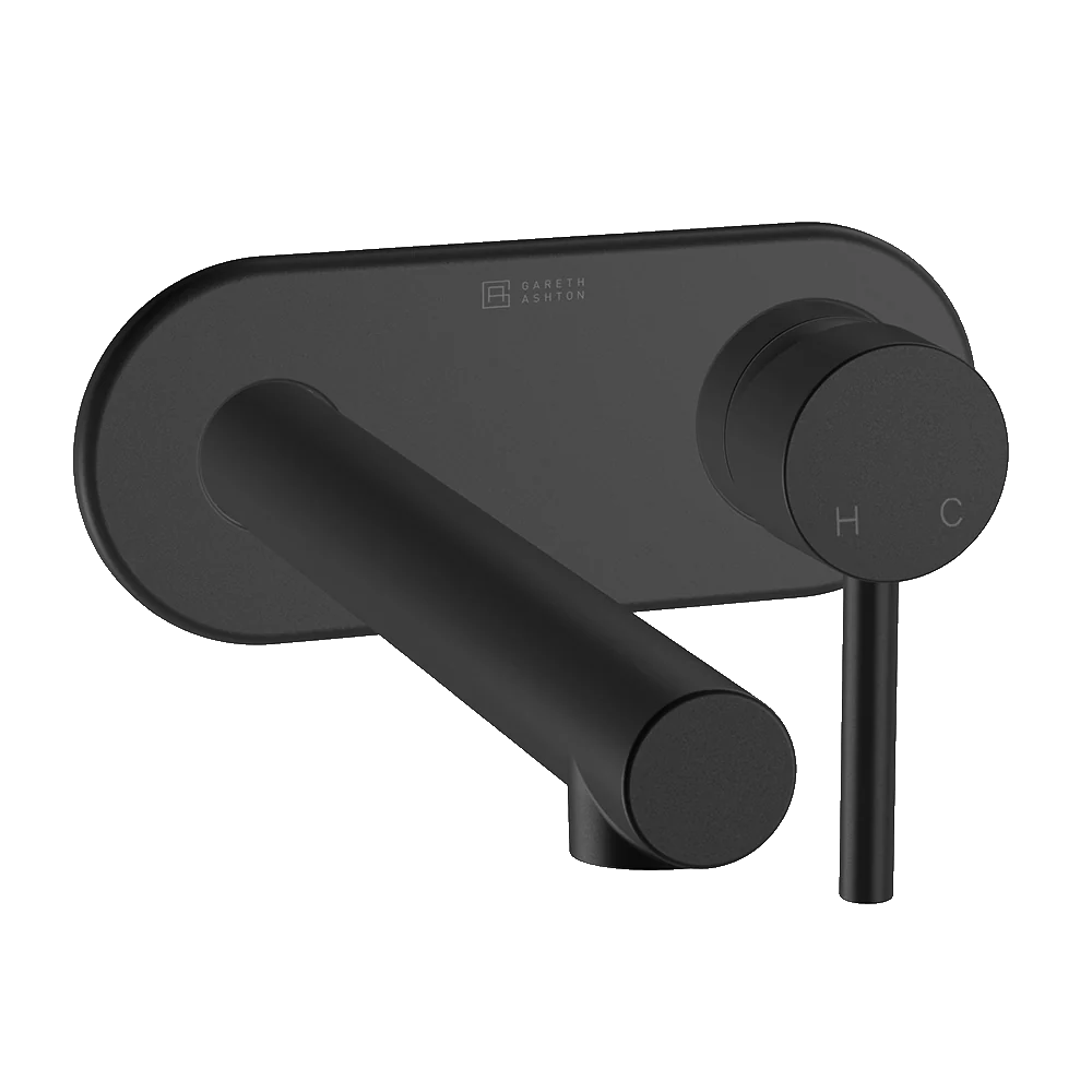 Abey Lucia Wall Basin Set Black - Image 3