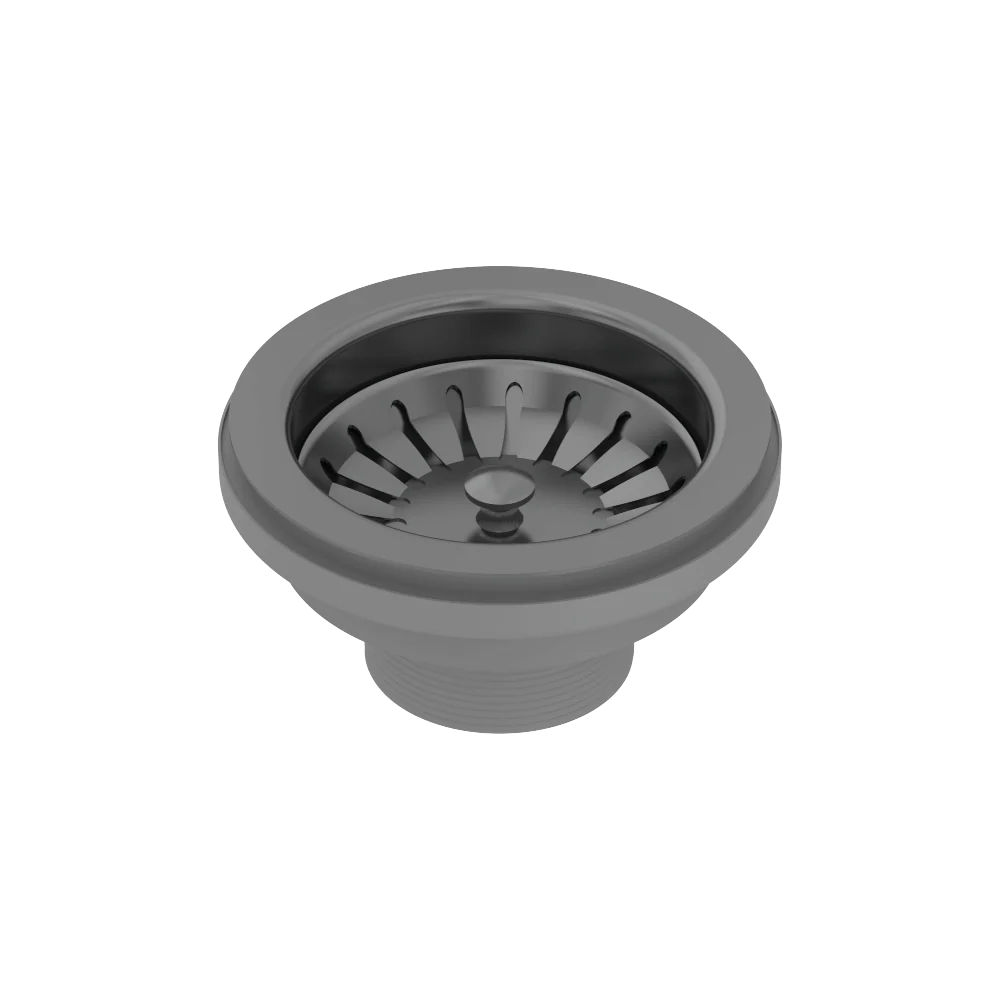 Abey Plug & Waste 90x50mm Black Pearl - Image 3