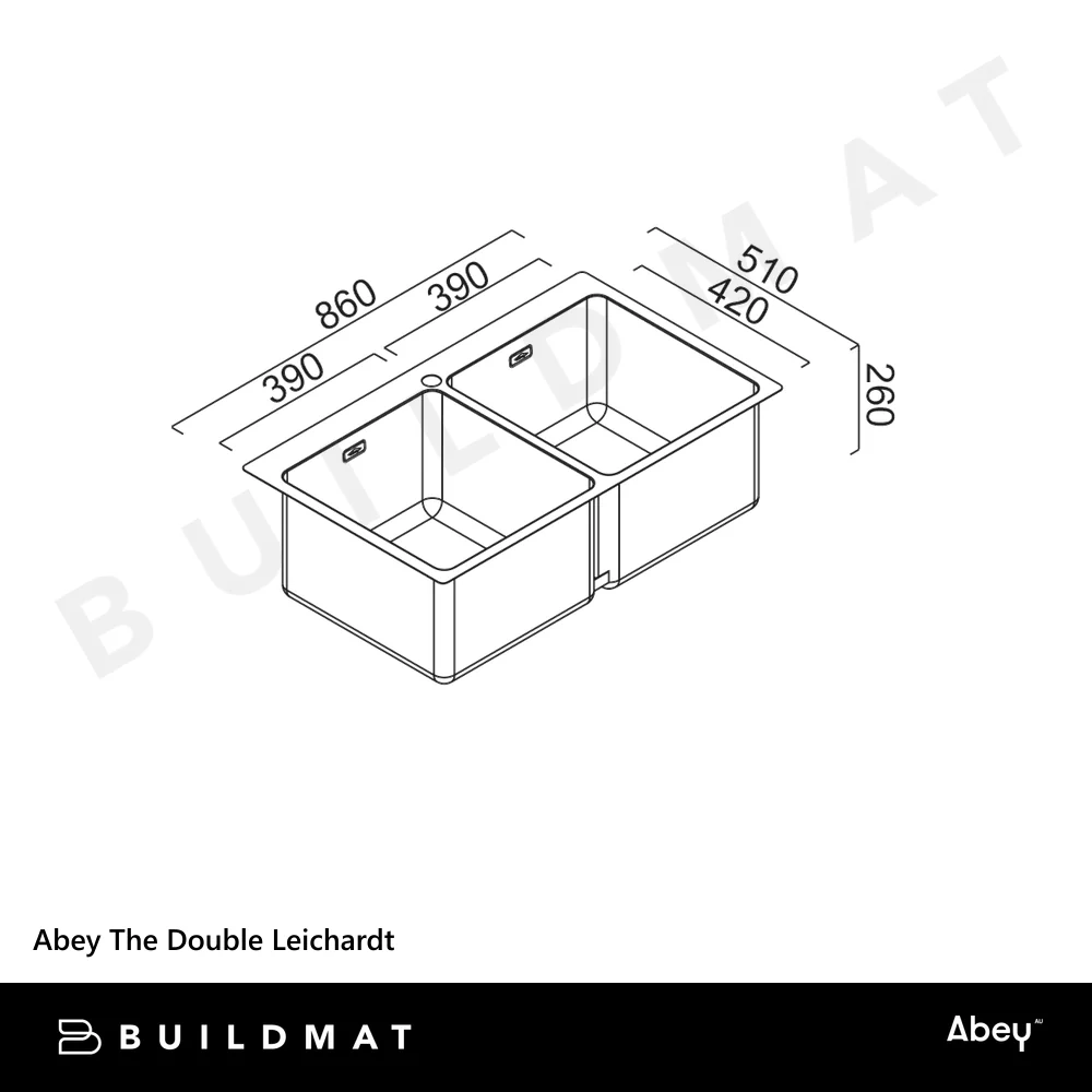 Abey The Double Leichardt Stainless Steel - Image 4