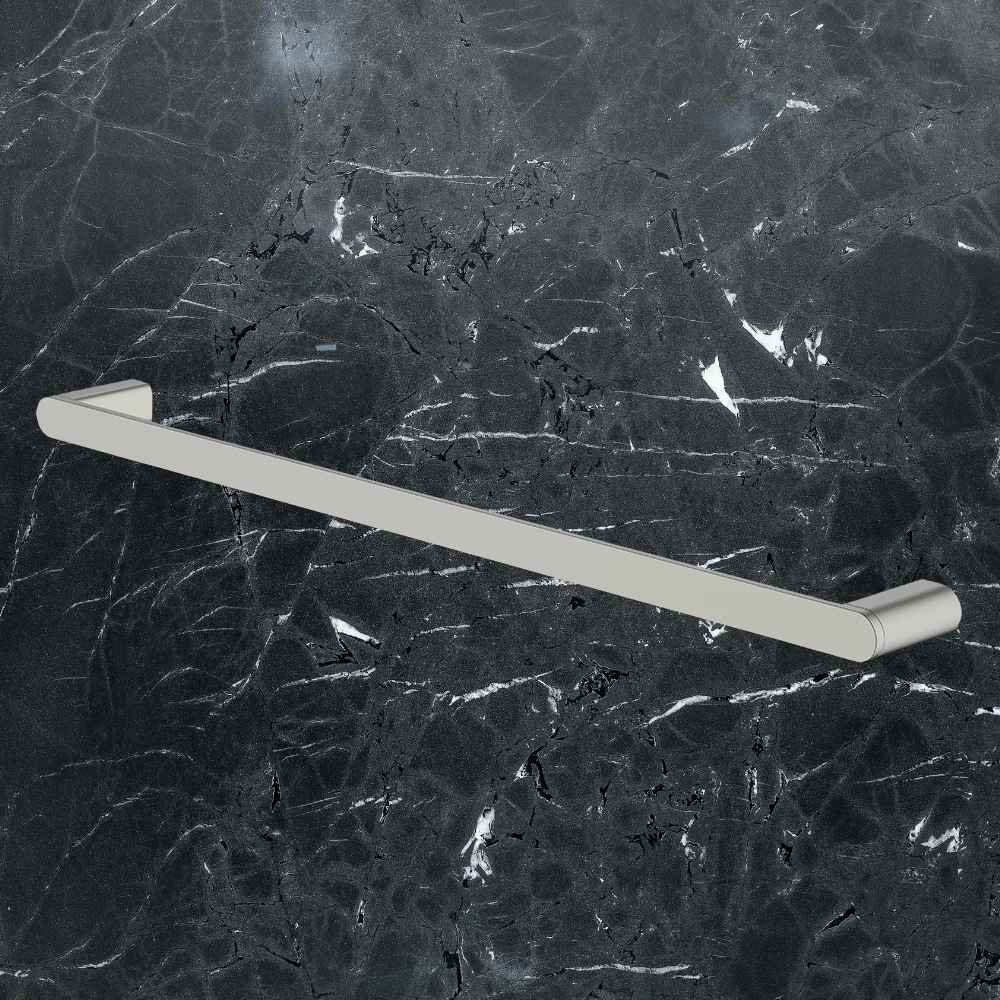 Abey Vela 600mm Towel Rail Brushed Nickel - Image 2