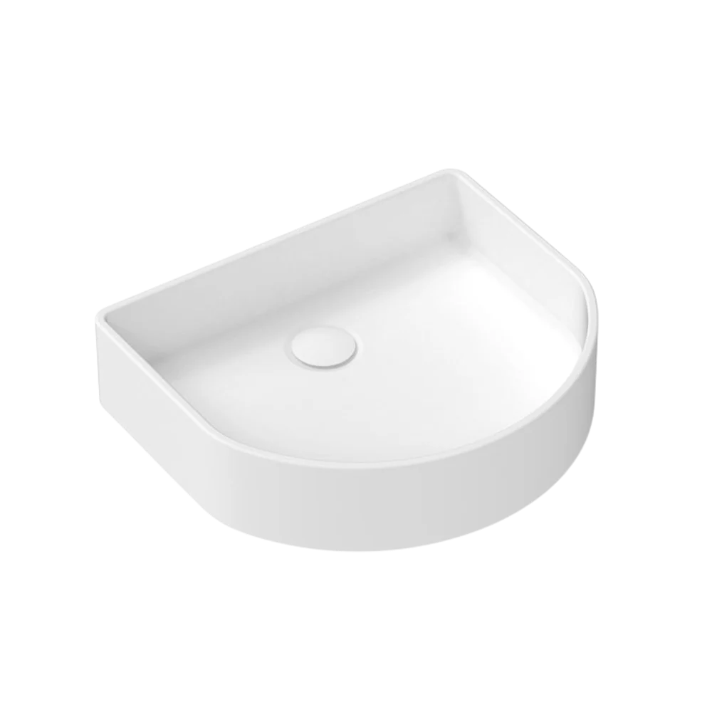 ADP Arch Smooth Above Counter Basin Gloss White - Image 3
