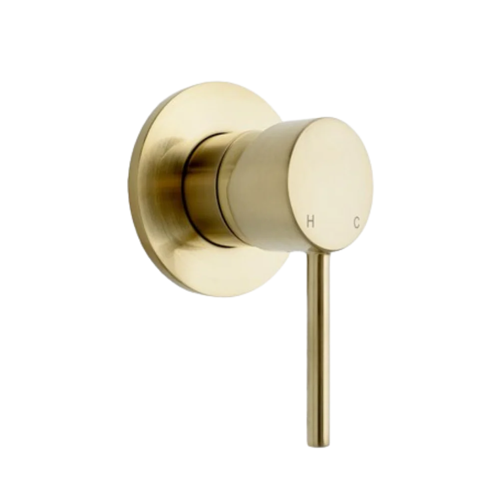 ADP Bloom Wall Mixer Light Brushed Brass - Image 3