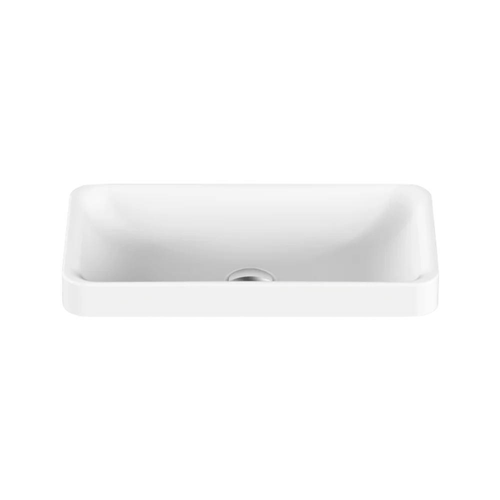 ADP Faith Semi Inset Basin Matte White - Image 3