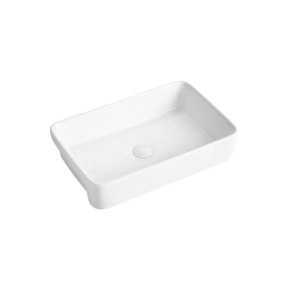 ADP Lino Semi Recessed Basin Gloss White - Image 3