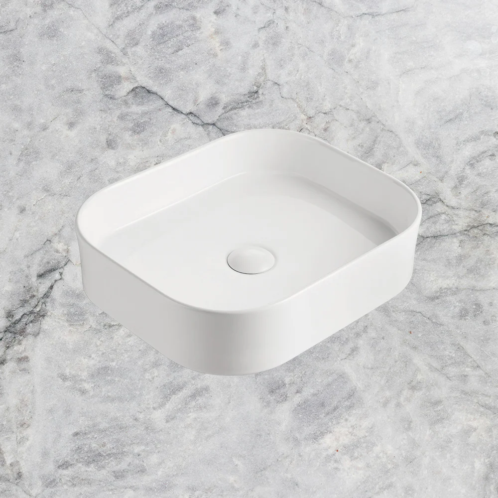 ADP Louie Above Counter Basin Matte White - Image 2