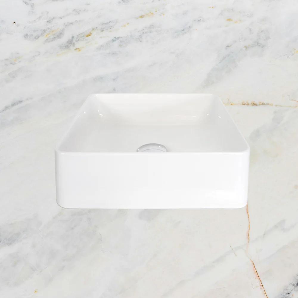 ADP Malo Above Counter Basin Gloss White - Image 2
