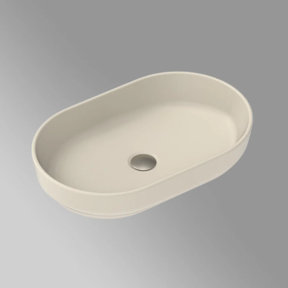 ADP Marilyn Above Counter Basin Matte Ivory - Image 2