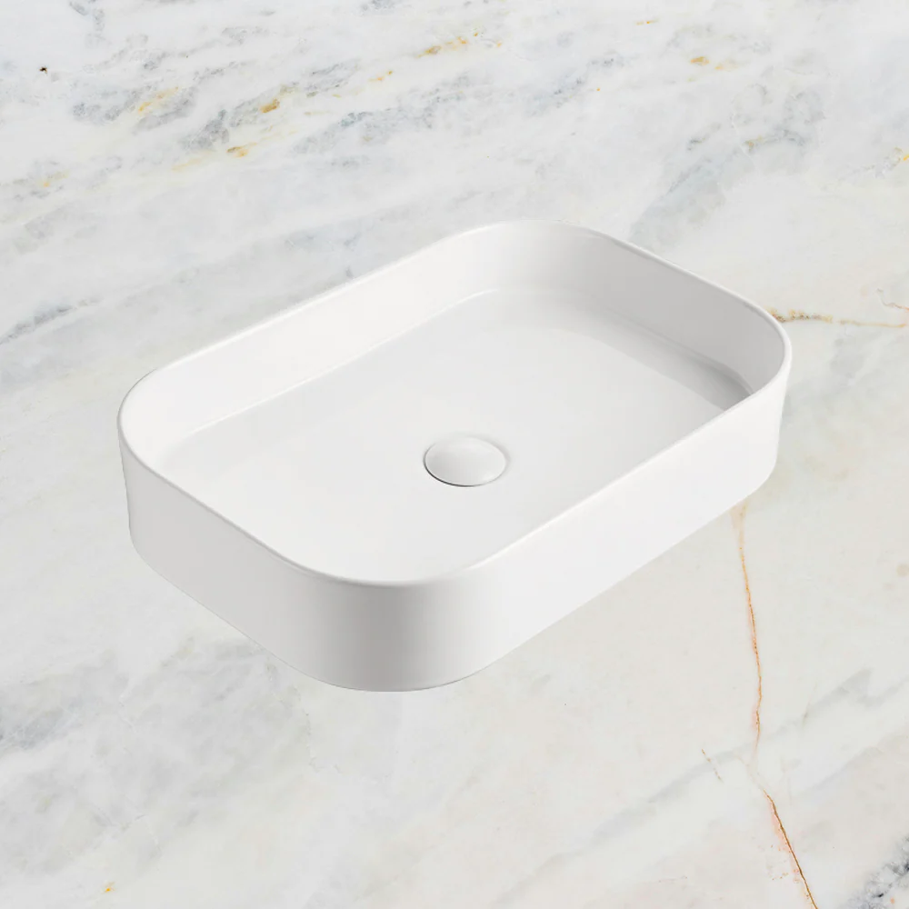 ADP Max Above Counter Basin Matte White - Image 2