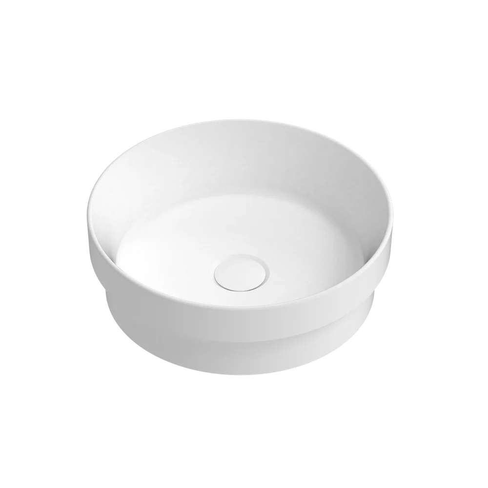 ADP Monica Semi Inset Basin Matte White - Image 3