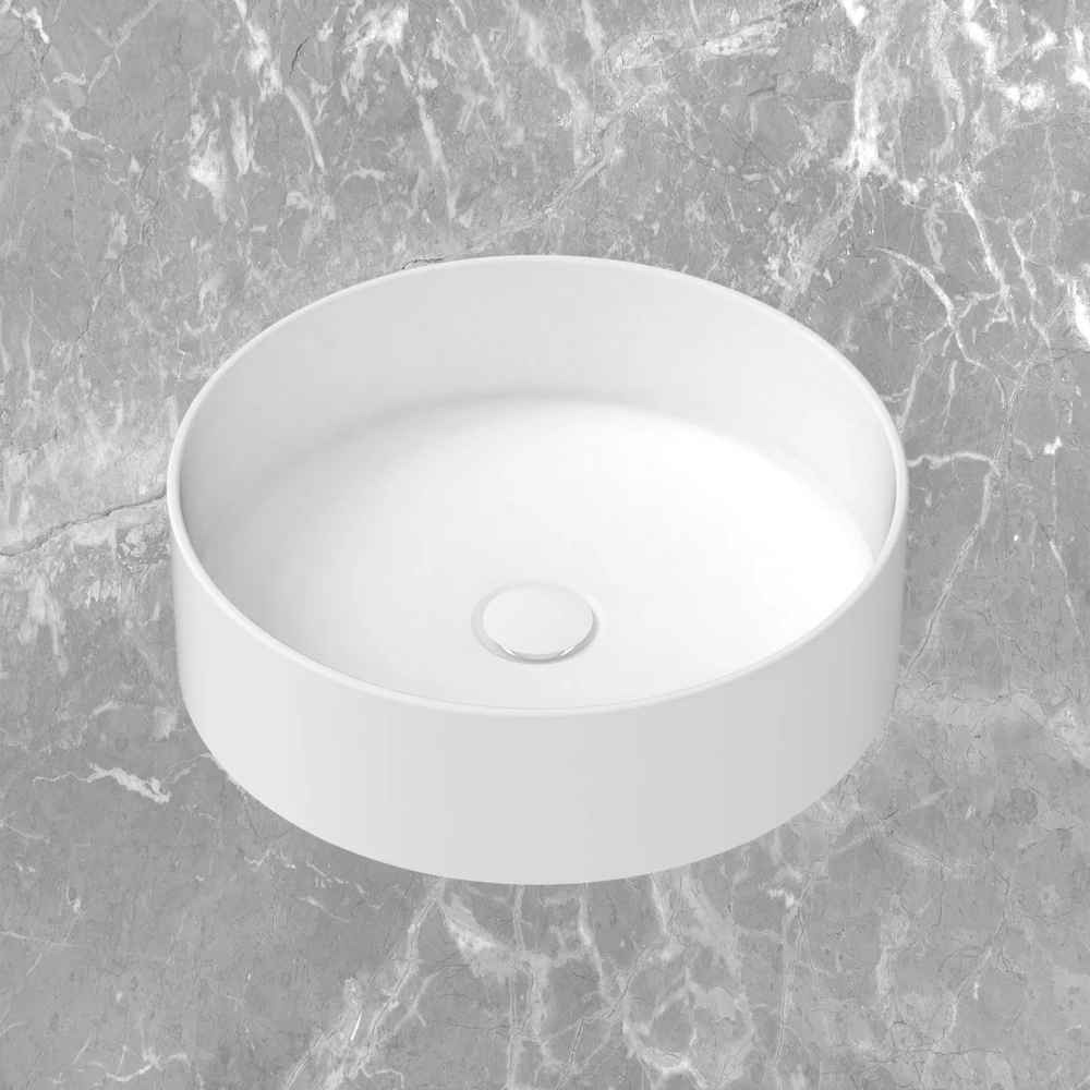 ADP Robbie Above Counter Basin Gloss White - Image 2
