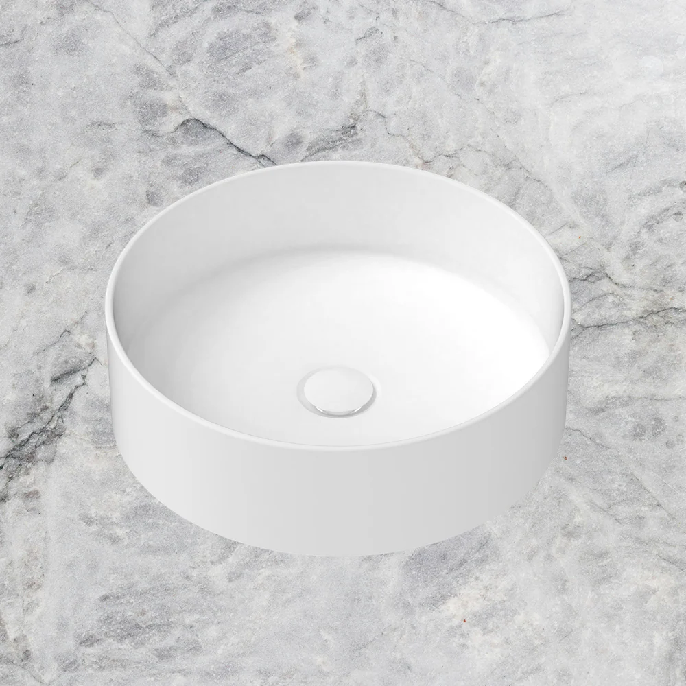 ADP Robbie Above Counter Basin Matte White - Image 2