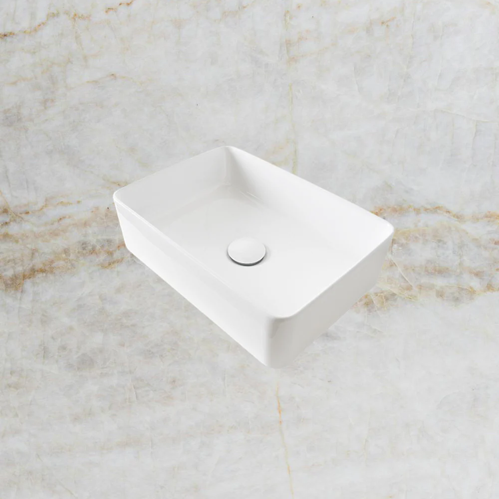 ADP Selma Above Counter Basin Gloss White - Image 2