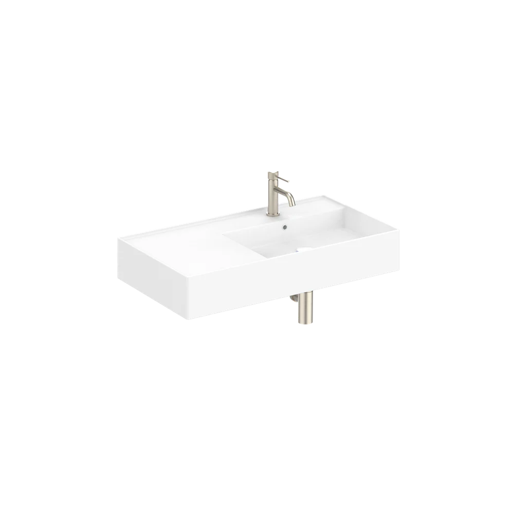 ADP Teorema Wall Basin 800 Right with 1 Tap Hole - Image 3