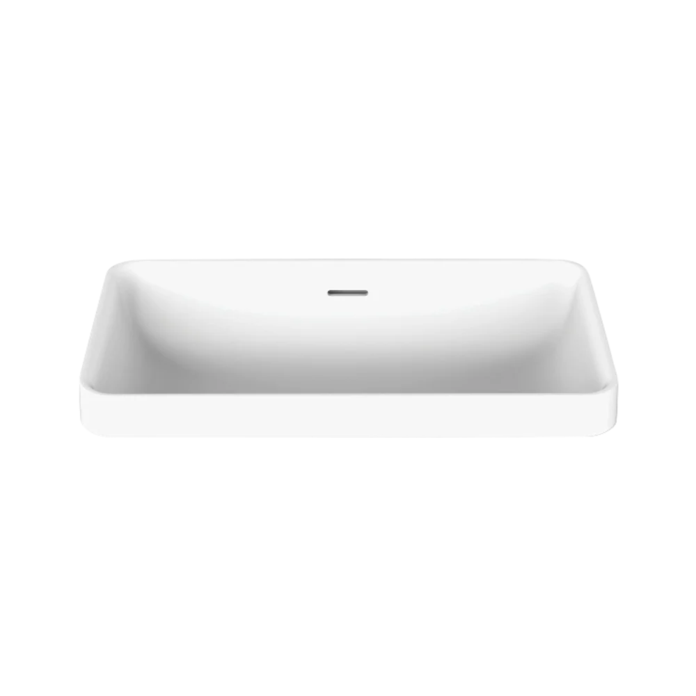 ADP Zeya Semi Inset Basin Matte White - Image 3