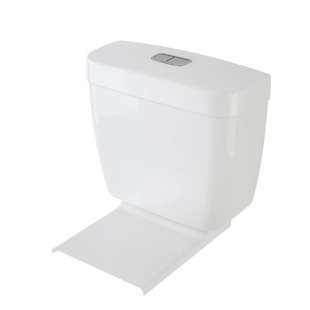 Caroma Aire Connector Bottom Inlet Cistern Includes Seat And Link White - Image 3