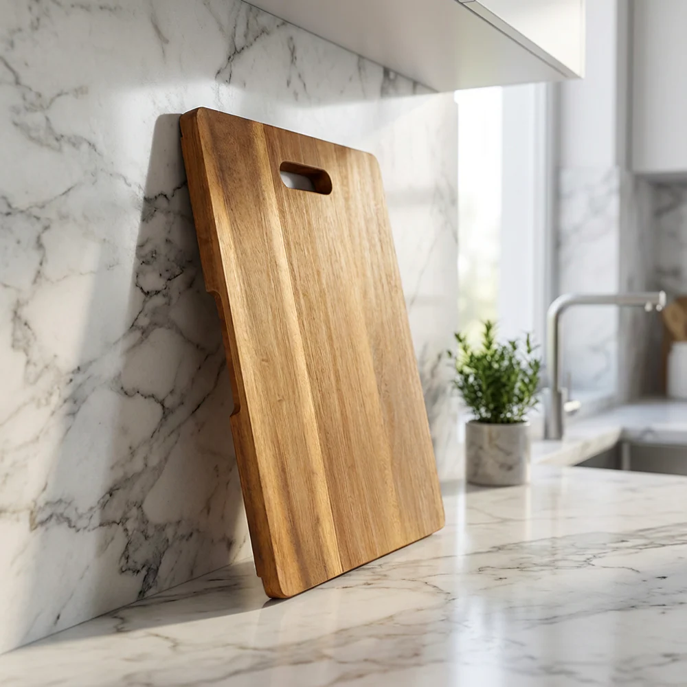 Alma Alina Acacia Wood Chopping Board - Image 2