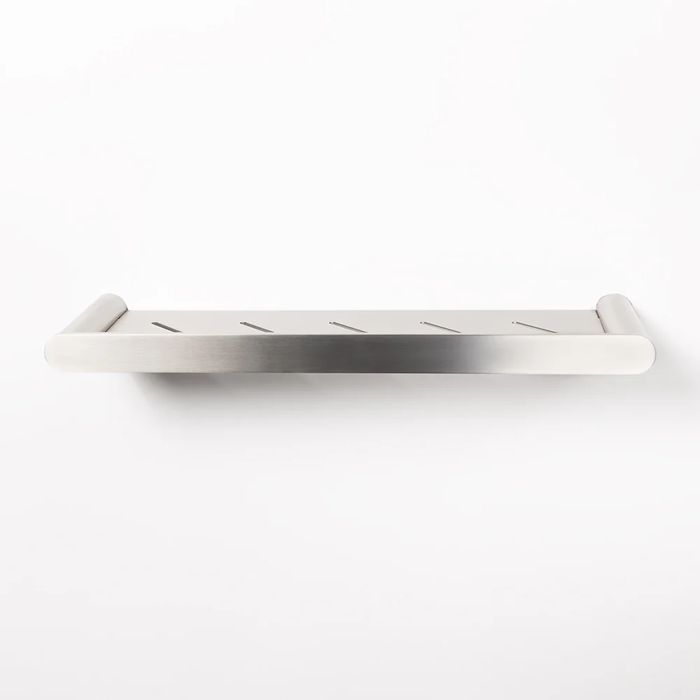 Alma Larry Bathroom Shower Shelf Brushed Nickel - Image 6