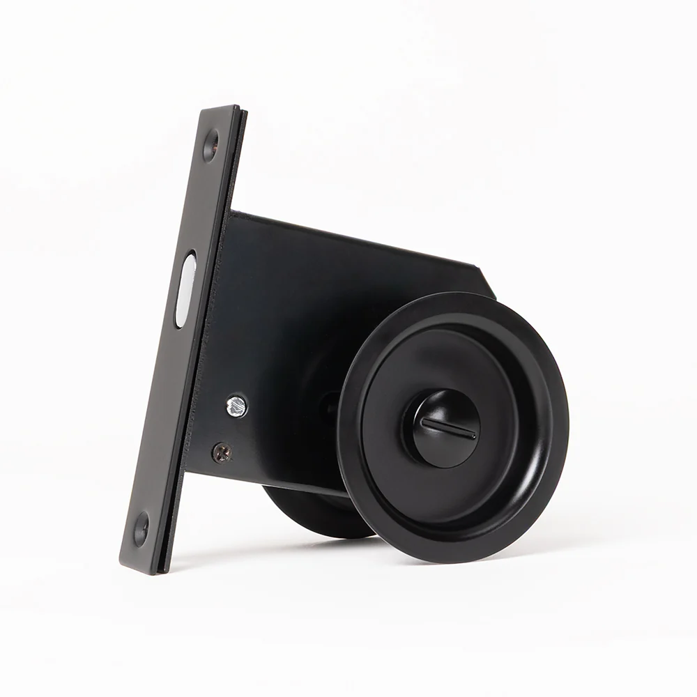 Alma Cam Cavity Sliding Door Lock Matte Black - Image 4