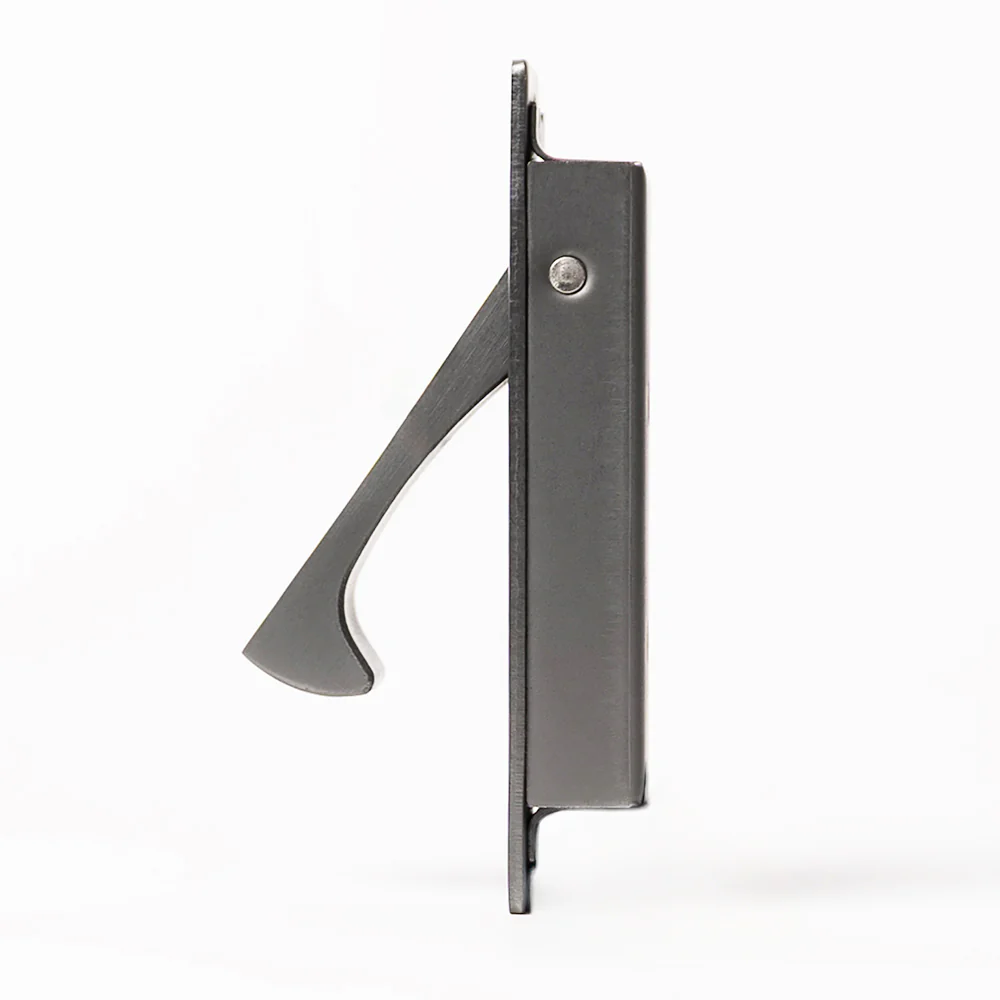 Alma Hazel Concealed Hook Pull Handle Brushed Gunmetal - Image 4