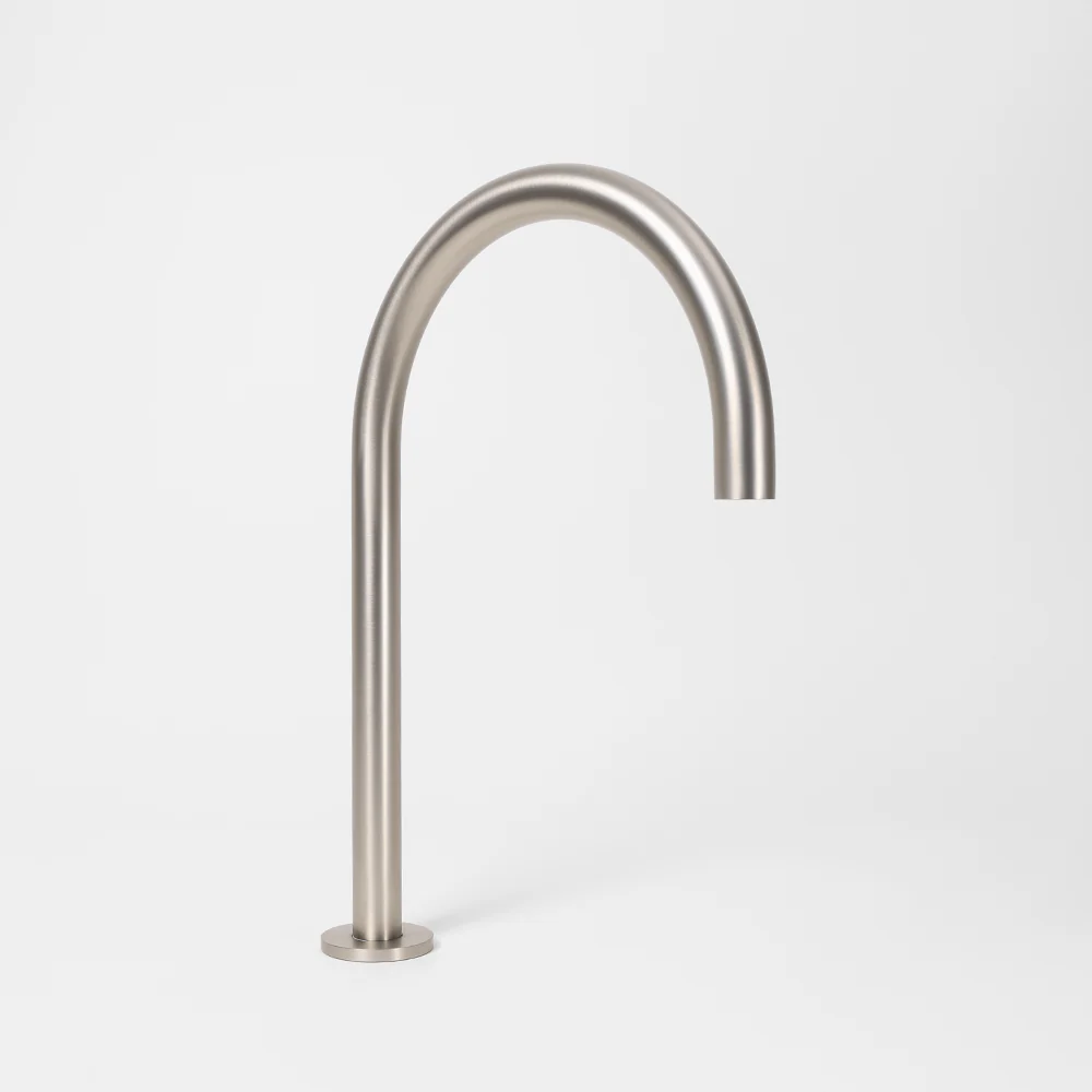 Alma Henry Swivel Hob Spout 363mm Brushed Nickel - Image 4