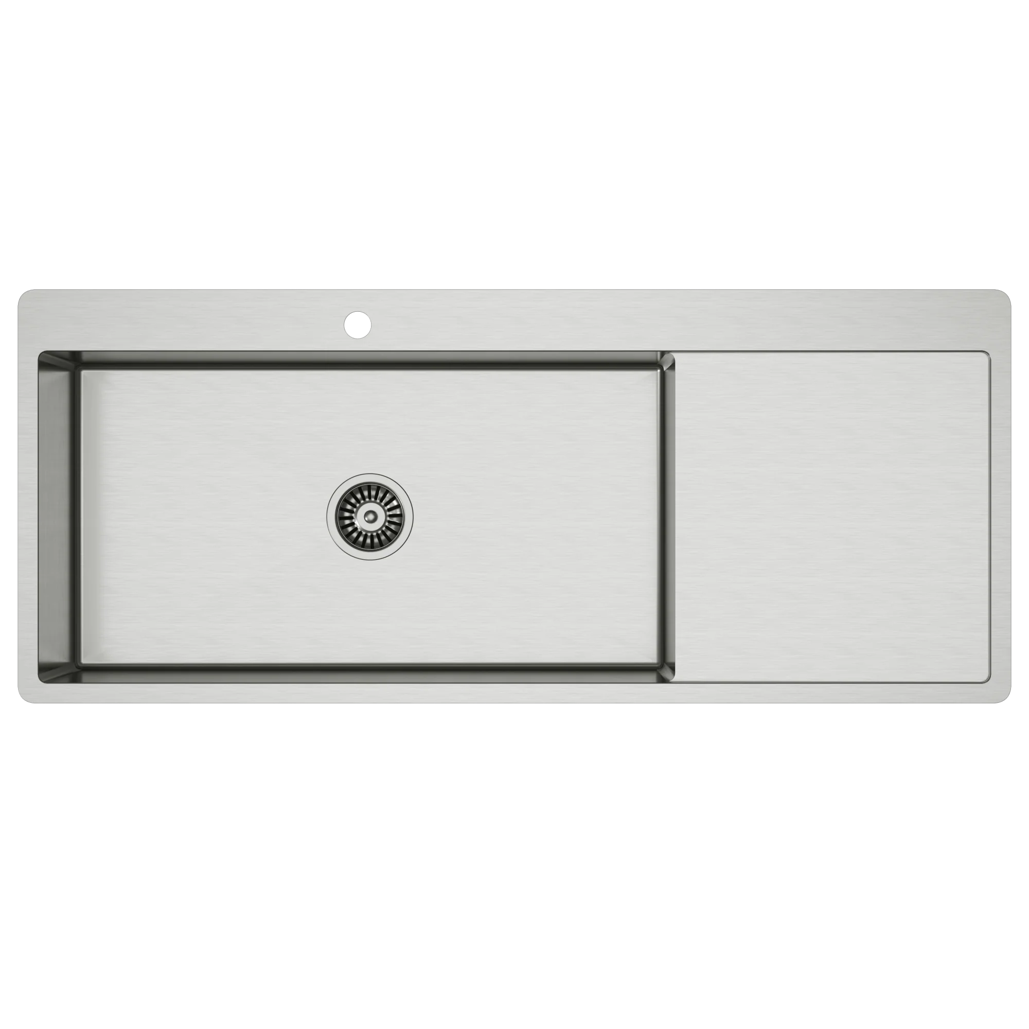 Alma Jayden MKII 1200x500 Single Bowl Tap Landing with Right Drain Board Sink - Image 3