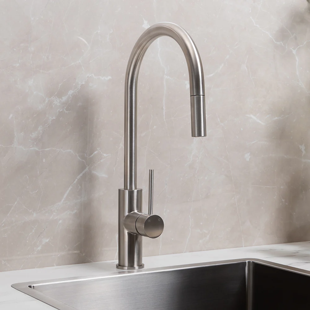 Alma Mira 316 Stainless Steel Pull Out MKII Mixer - Image 6