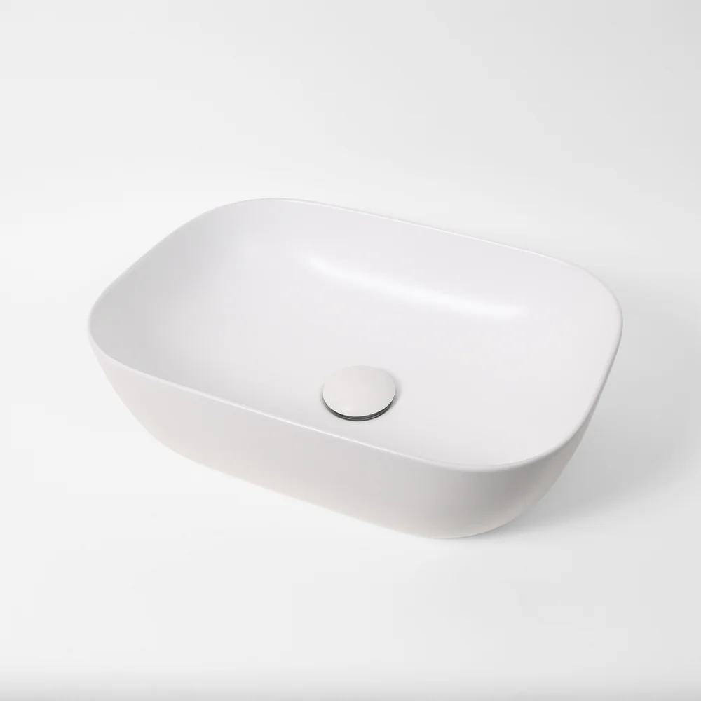 Alma Orina Matte White 455mm Ceramic Basin - Image 5