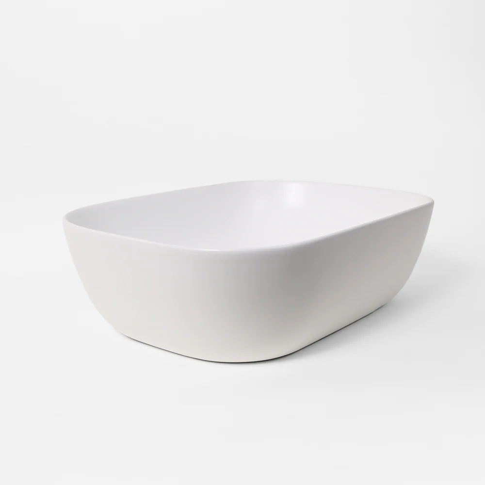 Alma Orina Matte White 455mm Ceramic Basin - Image 6