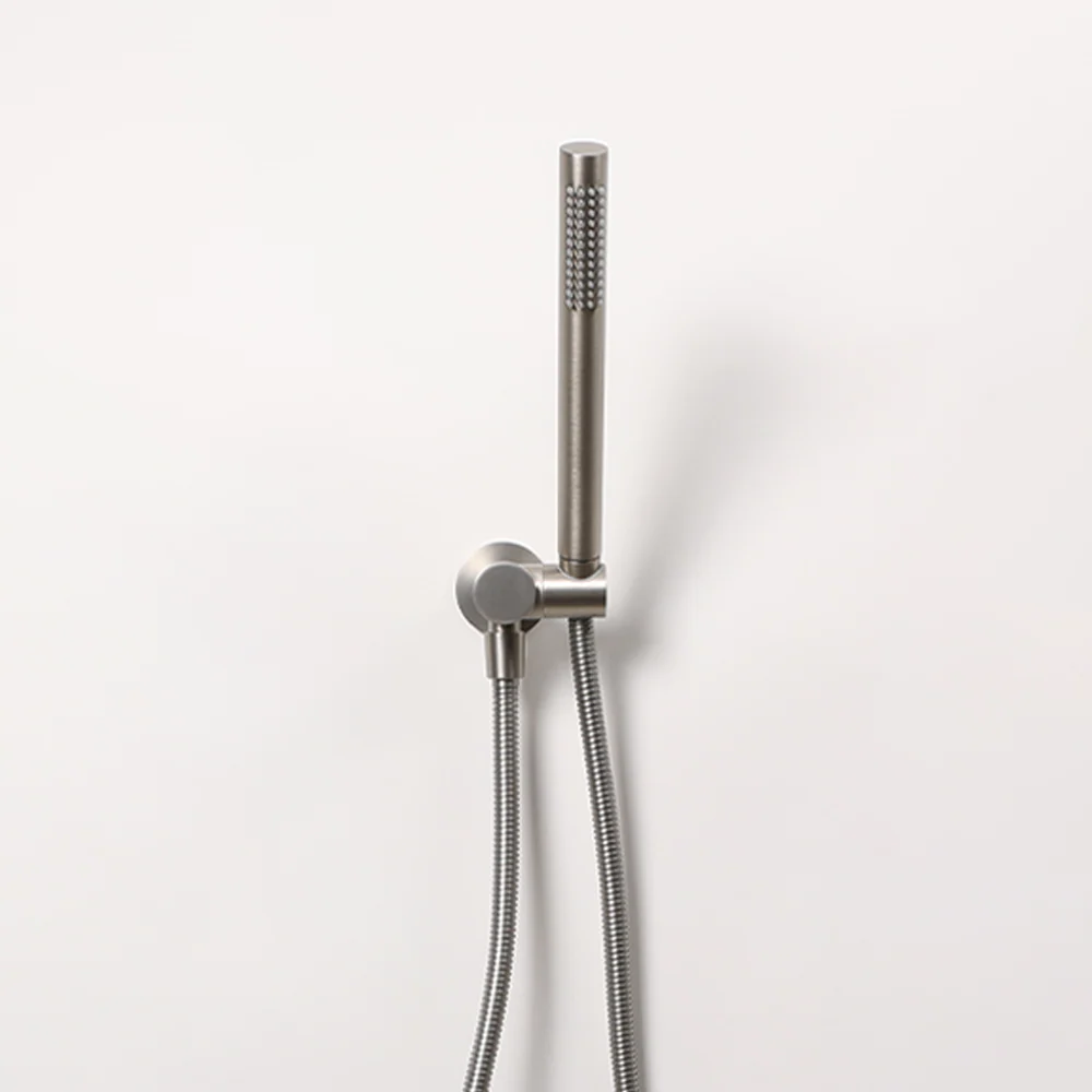 Alma Roni Hand Shower on Swivel Holder Brushed Nickel - Image 4