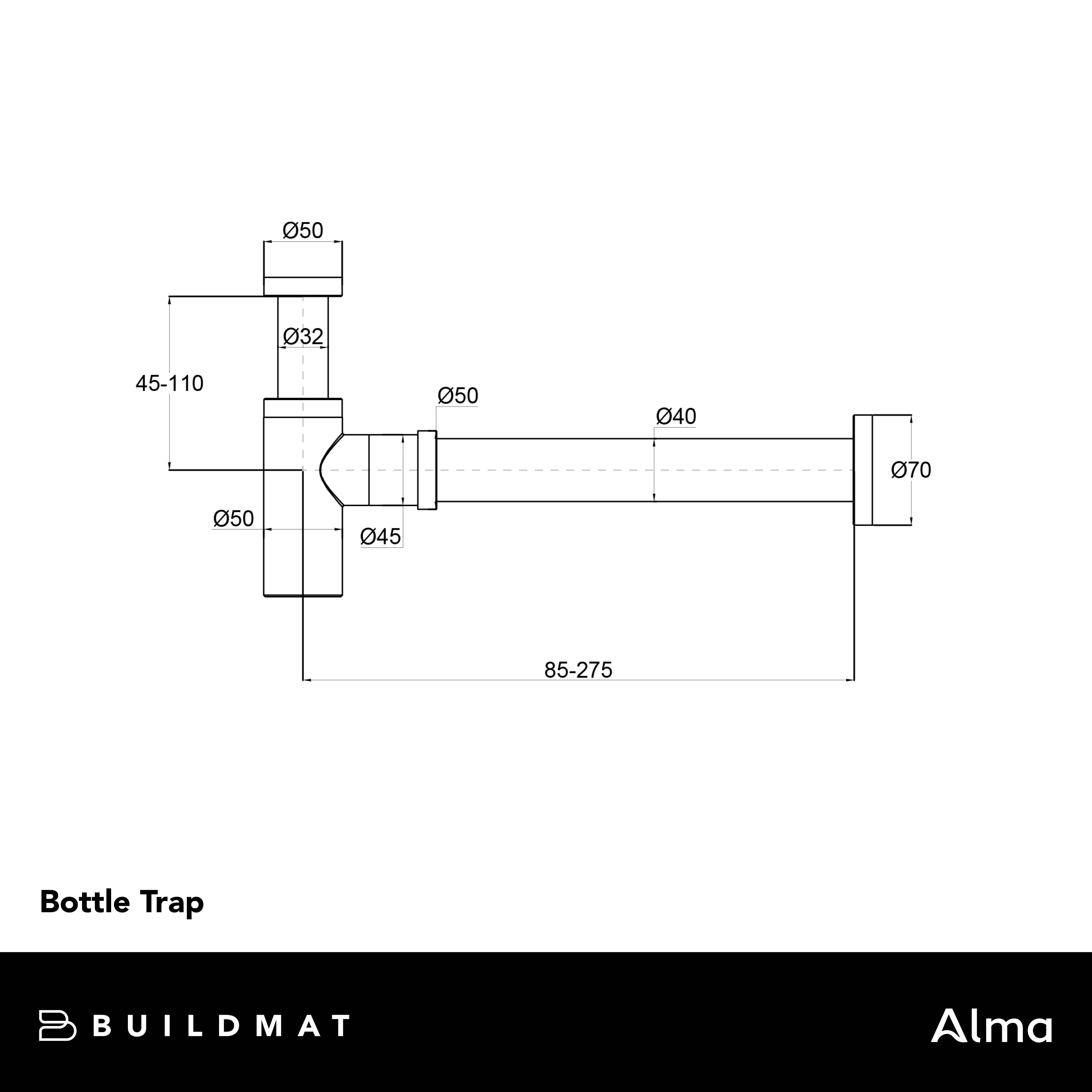 Alma Vintage Antique Brass Bottle Trap - Image 6