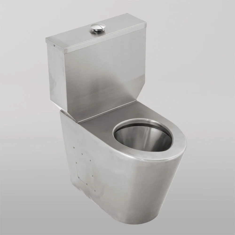 3monkeez Ambulant Wall Faced Close Coupled Toilet Pan P Trap - Image 2