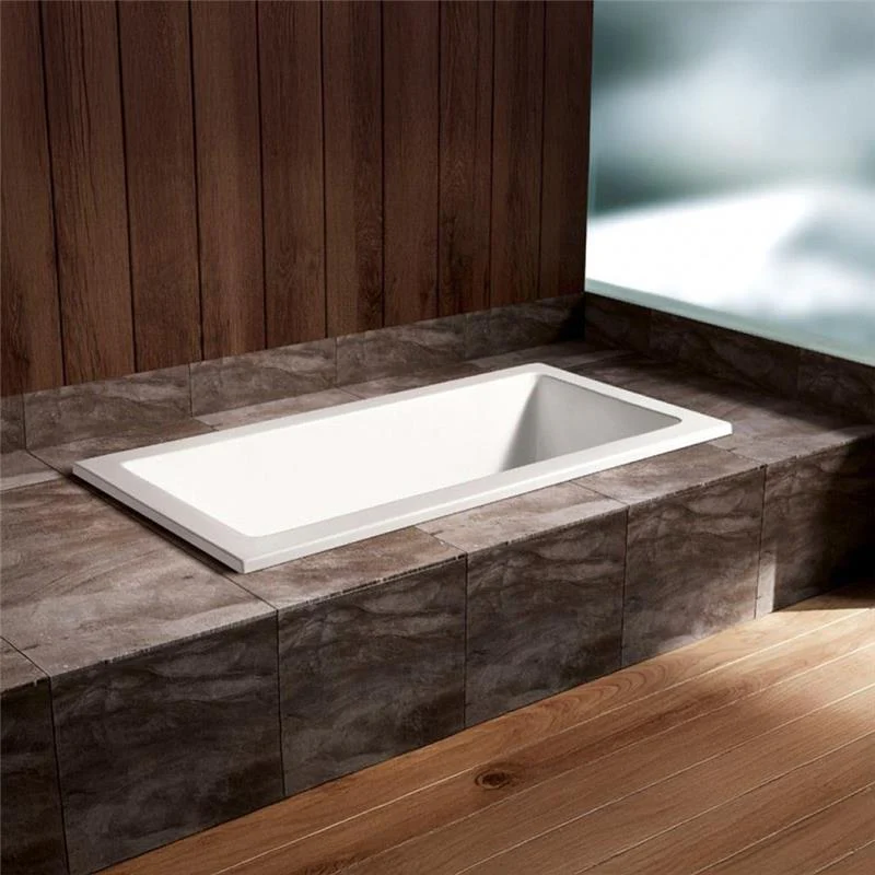 Arcisan Axus 1500mm Acrylic Inset Bath Gloss White - Image 2