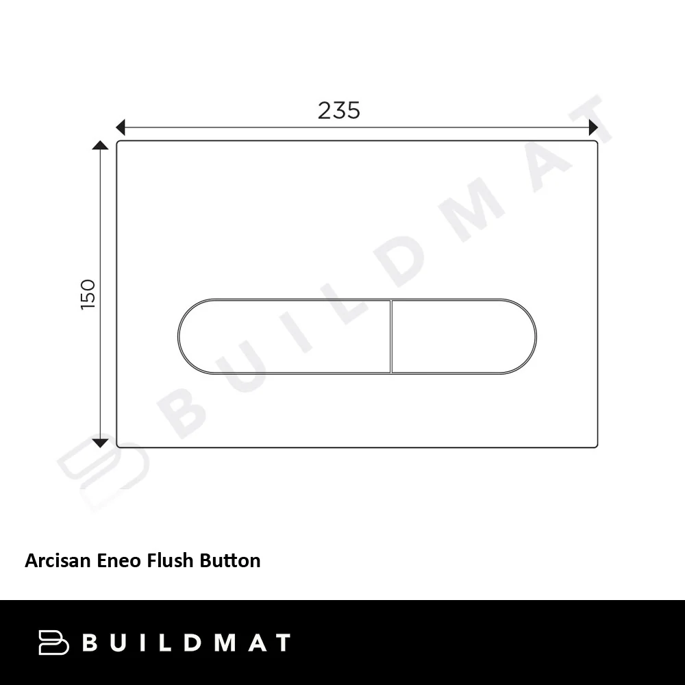 Arcisan Eneo Flush Button Chrome - Image 4