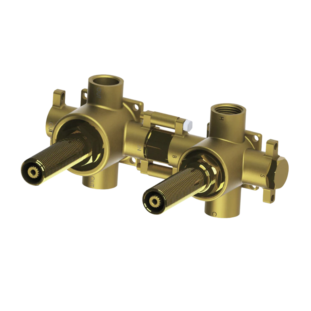 Arcisan In-wall body for progressive shower mixer with 3-way diverter - Image 3