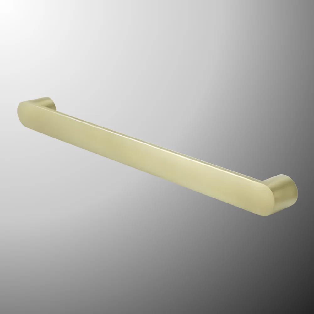 Arcisan Maro 600mm Heated Towel Rail Brushed Brass - Image 2