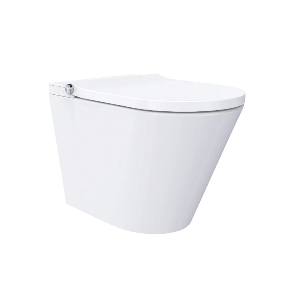 Arcisan Neion Plus Wall Faced Intelligent Toilet Pan with Remote White
