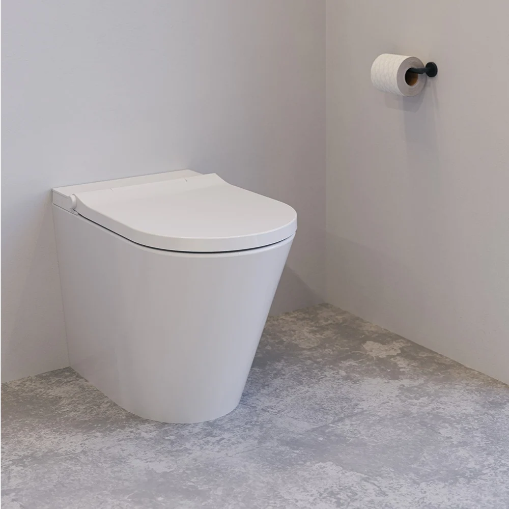 Arcisan Neion Plus Wall Faced Intelligent Toilet Pan with Remote White - Image 3