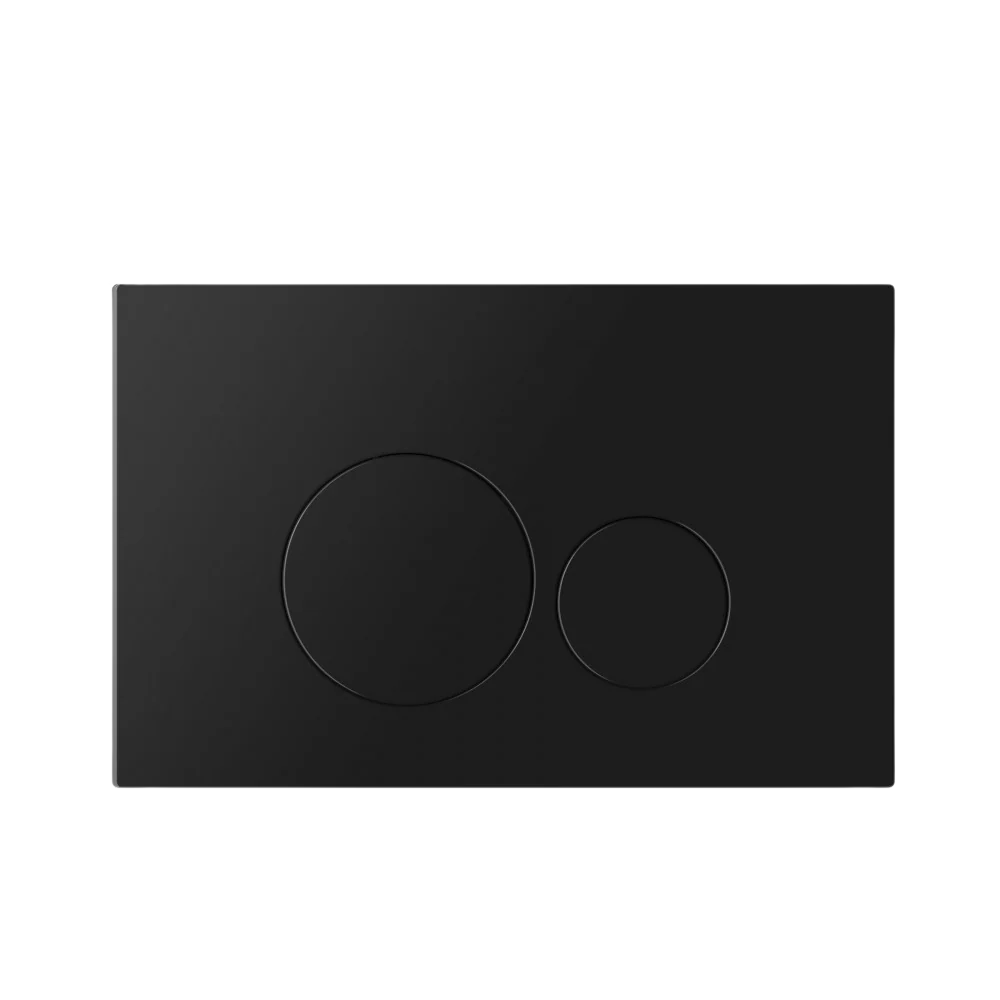 Arcisan Venn Dual Flush Panel Matte Black